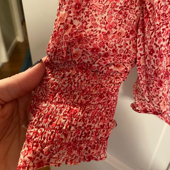 ML Monique Lhuillier Neck-Tie Blouse - Picture 6 of 8